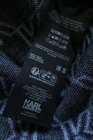 Karl lagerfeld original luxusne monogram saty m, m