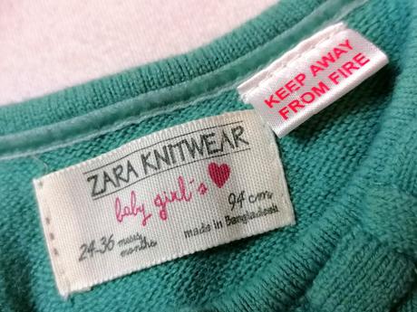 Bolerko svetrík na dva gombíčky na 2-3roky, zara,92