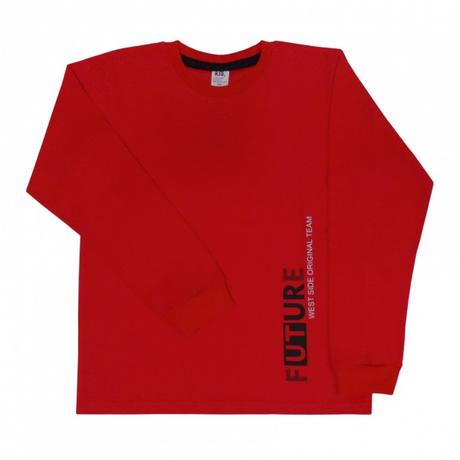 Chlapčenské tričko side červené, ajs,152