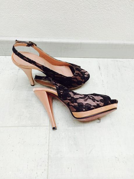 Jedenkrát obuté cipkove sandalky, humanic,36