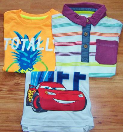 Tričko s krátkym rukávom +1 zdarma, 104