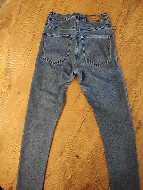 Riflové nohavice, denim,s