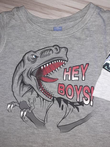 Tričká s krátkym rukávom 104 - 110 3 ks, dopodopo,104