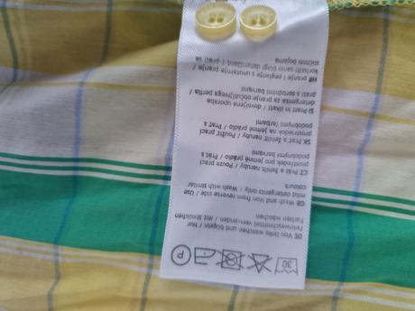 Žlto-zeleno-biela košeľa lerros veľ. 38, 38