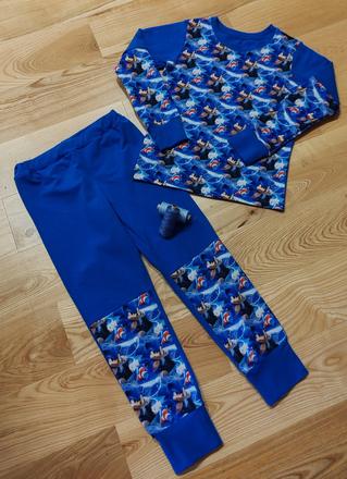 Chlapčenské pyžamo sonic, 122