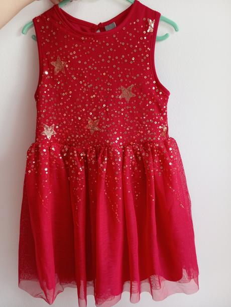 Vianočné šaty 128, 128