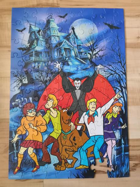 Scooby doo 99ks svetielkujuce puzzle, 