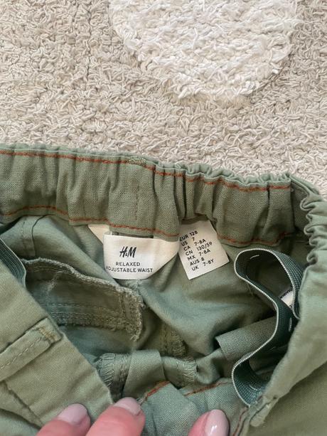 Top stav h&m nohavice chlapcenske 128, h&m,128