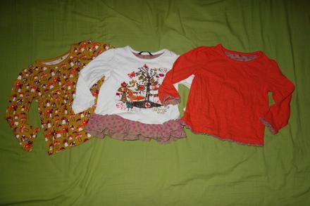 Trojica novych triciek george, george,86