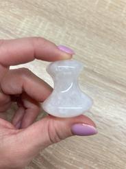 ebelin masážny kameň Gua-Sha v tvare huby, 1 ks