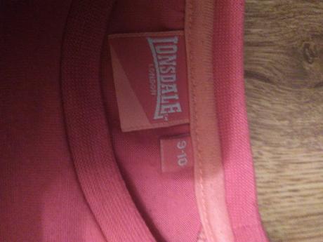 Letné bavlnené tričko, lonsdale,128