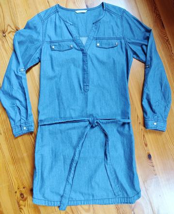 Rifľové šaty, camaieu,38