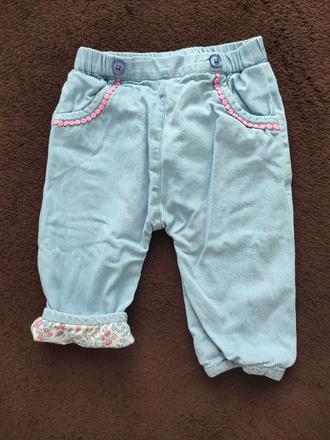 Zateplené nohavice, john lewis baby,62