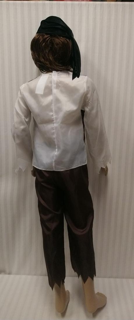 3 dielny kostým pirát, 6-8 r, 116-128 cm,