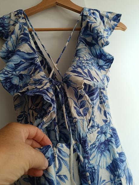 Ľanové letné šaty h&m 34, h&m,34