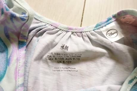 Šaty h&m disney 134/140, h&m,134