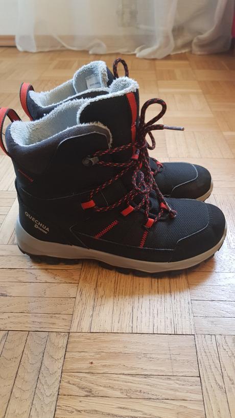 Chlapčenské zimné čižmy, quechua,36