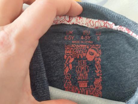 Vianočná mikina zn.ff veľ.110, 110