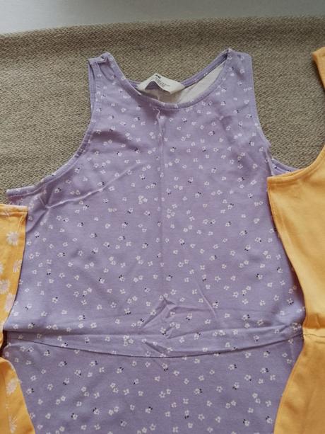 Dievčenské letné šaty ( 3 ks), h&m,146