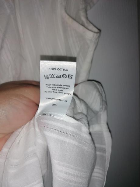 Ľahká biela blúzka, principles,44