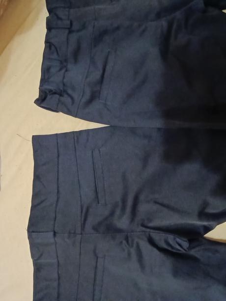 Elegantné nohavice tmavomodré 134, 134