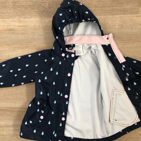 Bunda do dažďa dievčenská h&m č.98/104, 3-4y, h&m,104