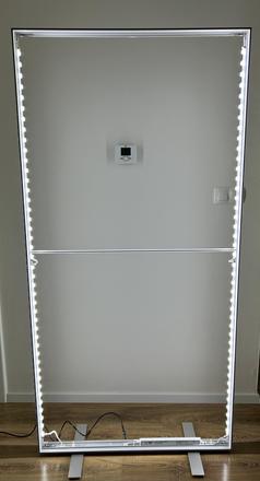 Reklamné svetelné rámy, magnetické, 