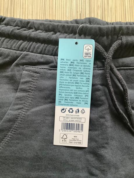 Bavlnené teplaky, pepco,110