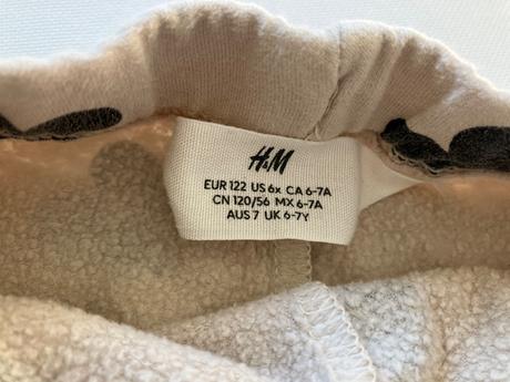 Zateplené legíny, h&m,122