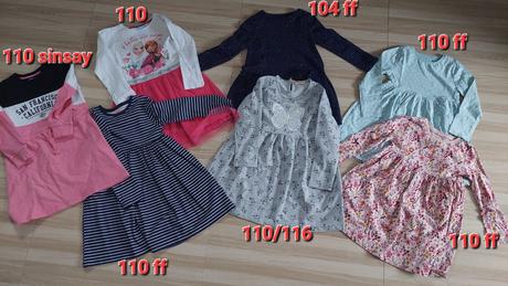 Šaty dlhý rukáv, 110