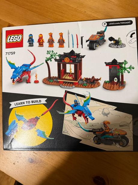 Lego ninjago 71759 ninja dragon temple, 