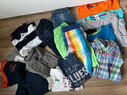 Balik oblečka 16ks, 104–116