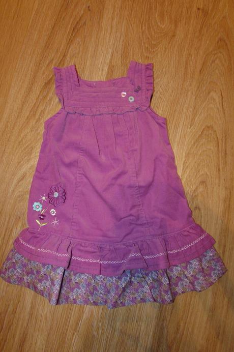 Menžestrové šaty s bavlneným tričkom a pančuškami, f&f,86