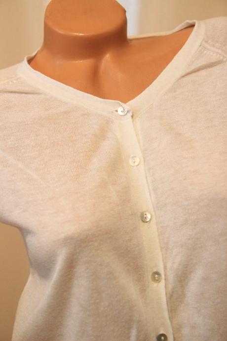 Biely svetrík mango, m/l, mango,m