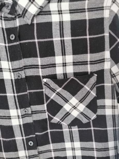 Čierna károvaná košeľa, new yorker,s