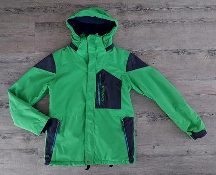 Zelená lyžiarska vetrovka, o'neill,m