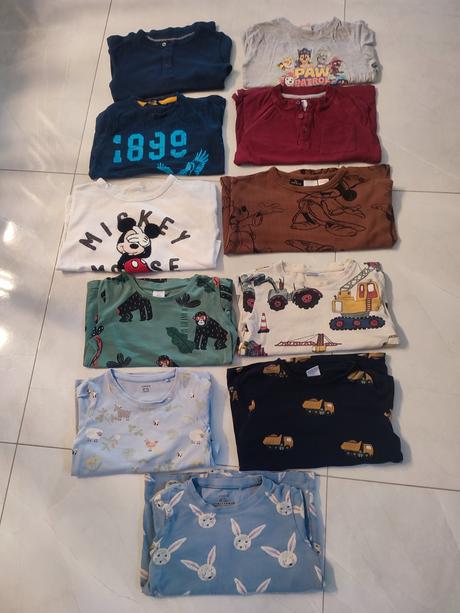 Chlapčenské tričká s dlhým rukávom lindex 104, lindex,104