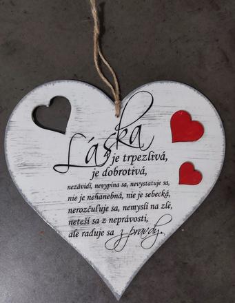 Drevená dekorácia, 