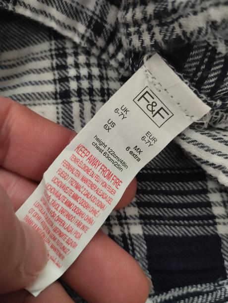 Nádherná košeľa, f&f,122