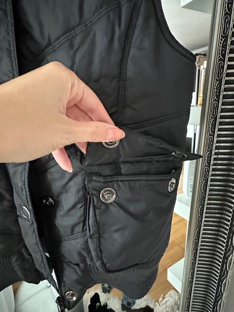 Prechodná vrchna vesta s kapucňou  s/m, s