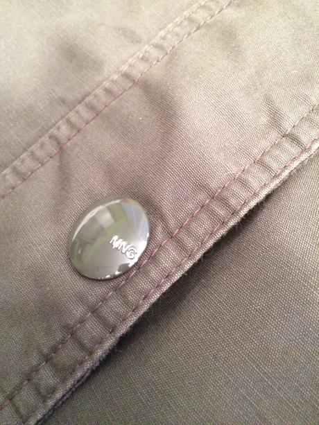 Prechodná podšitá bunda, mango,xl