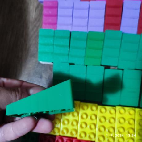 Stavebnica/ mega block 136 ks,