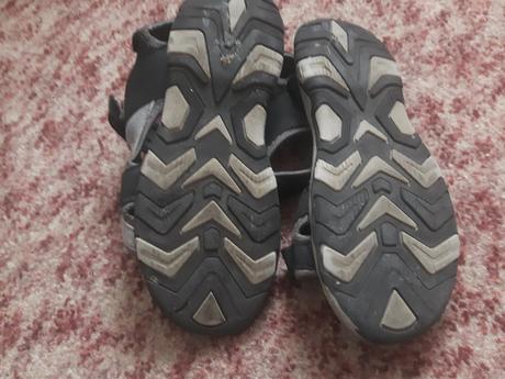 Chlapčenské čierne sandáliky, alpine pro,34