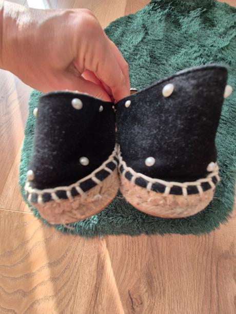 Chanel espadrilles s perlami, 39