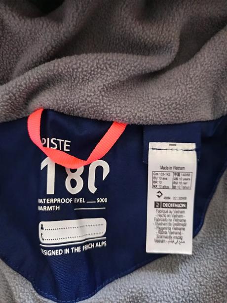 Zimná bunda, wedze,140