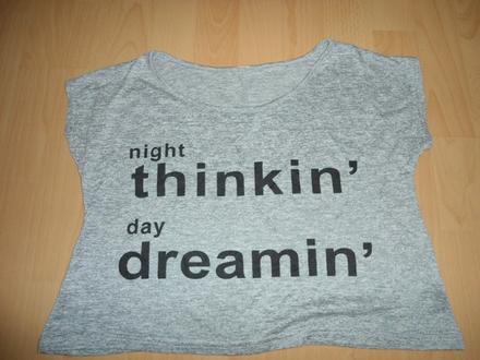 Sivé kratke tricko, m