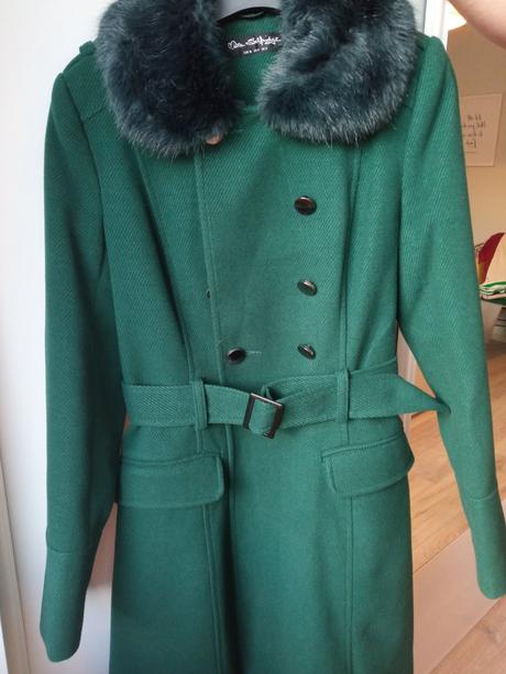 Dámsky kabát, miss selfridge,s