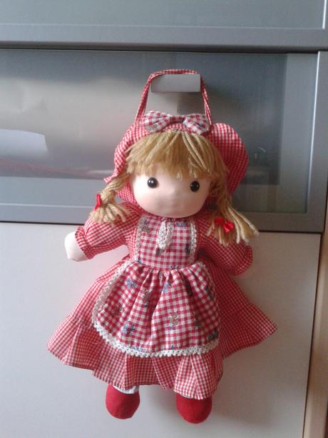 Látková bábika 32 cm, 