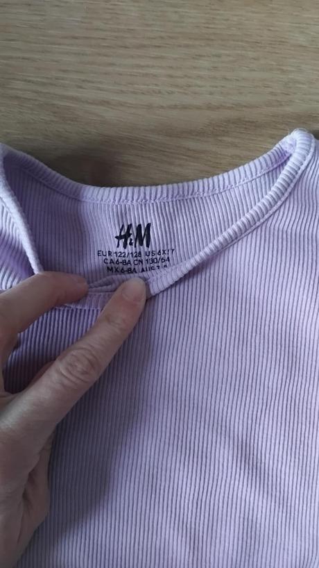 Tričko s krátkym rukávom, h&m,122