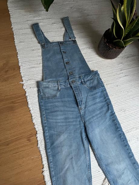 Rifľový overal/ rifle na traky, h&m,s